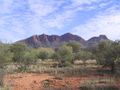 Mount Sonder, the fourth highest mountain in the Northern Territory after nearby Mount Zeil, in West MacDonnell National Park