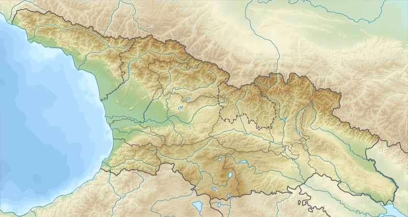 ملف:Relief Map of Georgia.png