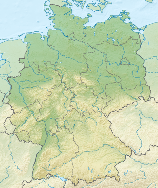 ملف:Relief Map of Germany.svg