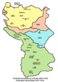 Territorial development of the Principality of Serbia and the Kingdom of Serbia 1817-1913.