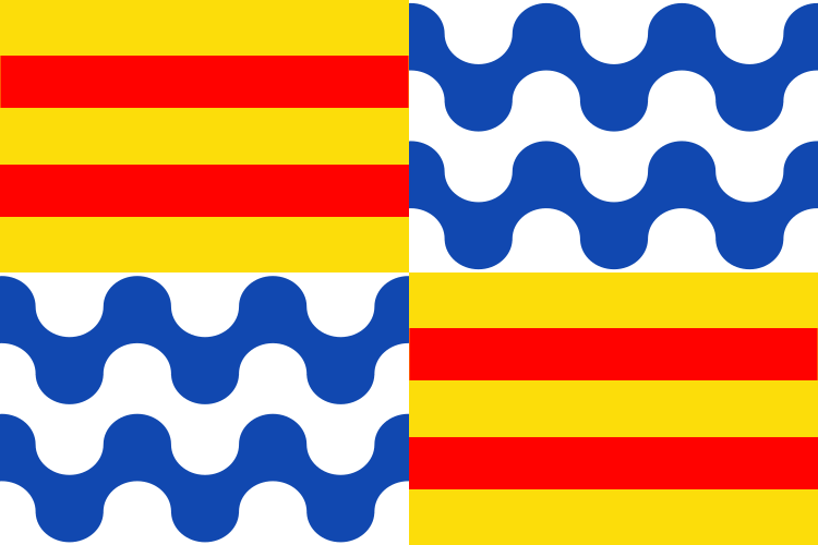 ملف:Bandera Badalona.svg