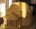 A model maker's interpretation of the Pantheon