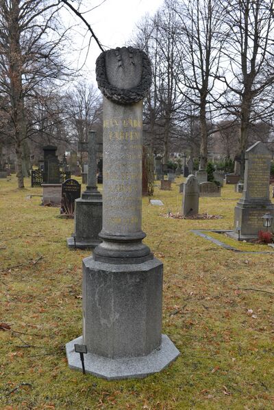 ملف:Emilie Flygare-Carléns grav 1.JPG