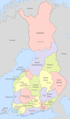 Regions of Finland labelled EN.svg