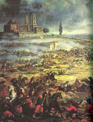 مثلت معركة پوِبلا أحد أهم المشاهد في التاريخ العسكري للمكسيك.
