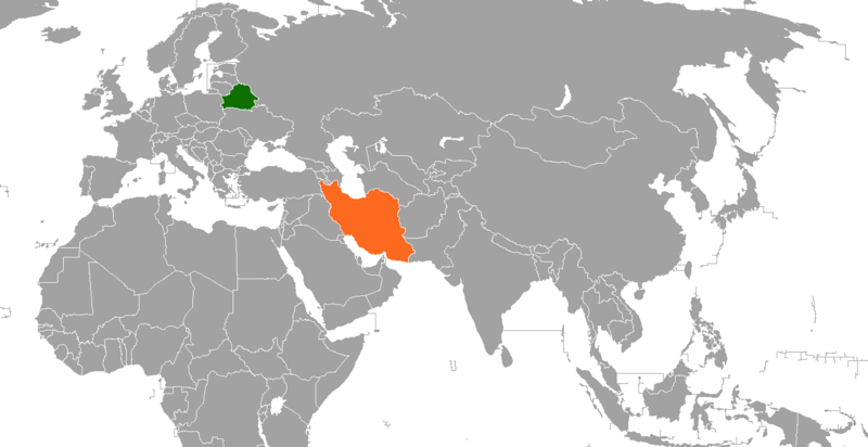 ملف:Belarus Iran Locator.png