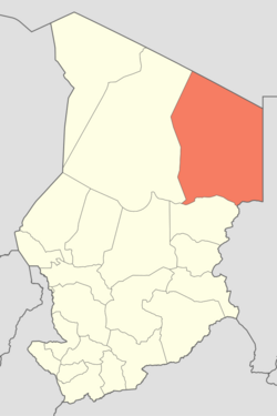 Ounianga Kébir is located in Chad