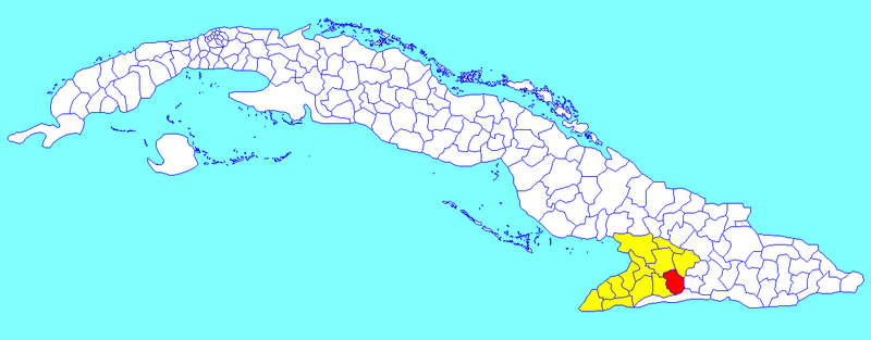 ملف:Guisa (Cuban municipal map).png