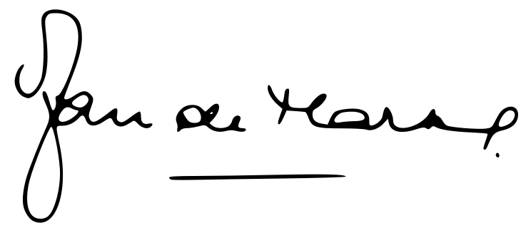 ملف:Jan de Hartog signature.svg