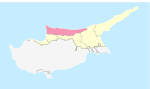 Northern Cyprus Girne district.svg