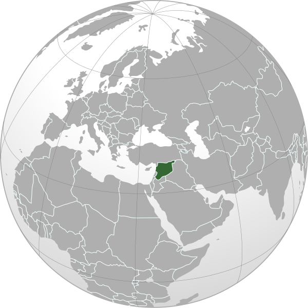 ملف:Syria (orthographic projection).svg
