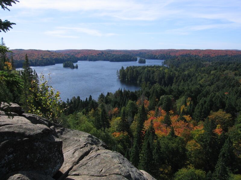 ملف:Algonquin Cache Lake Lookout.JPG