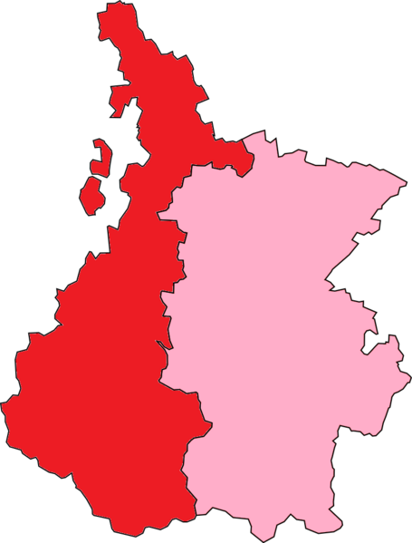 ملف:MapOfHautes-Pyrénées2ndConstituency.png