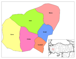 موقع عشاق (مدينة) في تركيا.