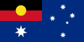راية سكان أستراليا الاصليين غير الرسمية