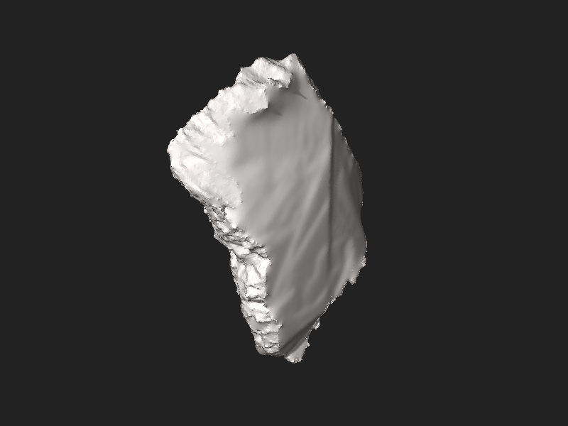 ملف:Block Island meteorite 3D model.stl