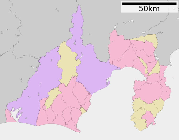 محافظة شيزوأوكا is located in Shizuoka Prefecture