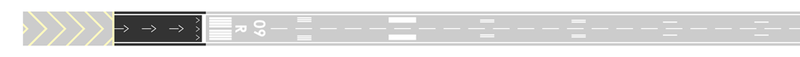 ملف:Runway diagram, Displaced threshold.png