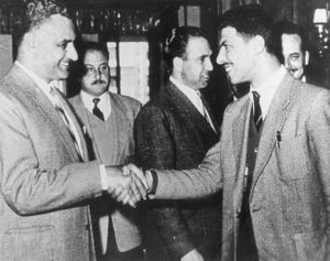 طلال سلمان وجمال عبد الناصر