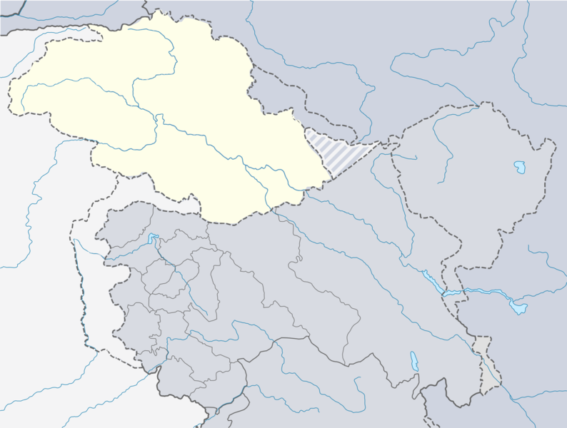 ملف:Gilgit Baltistan Location Map.svg
