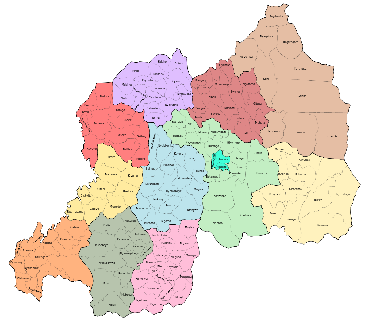 ملف:Communes of Rwanda.svg - المعرفة