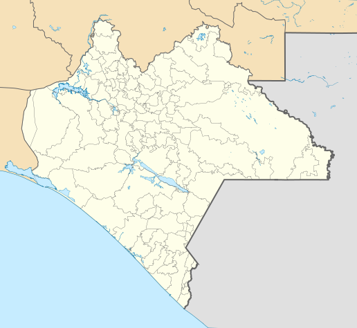 ملف:Mexico Chiapas location map.svg