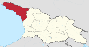 Abkhazia in Georgia (Georgian view).svg
