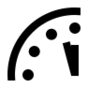 Doomsday clock (2.5 minutes).svg