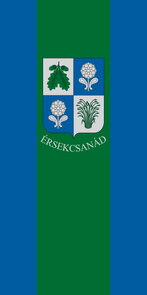 ملف:Flag of Érsekcsanád.svg