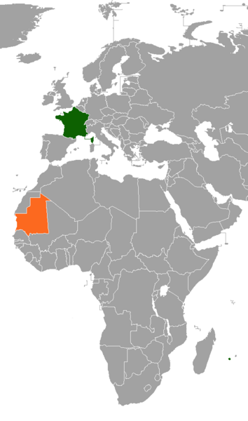 ملف:France Mauritania Locator.png