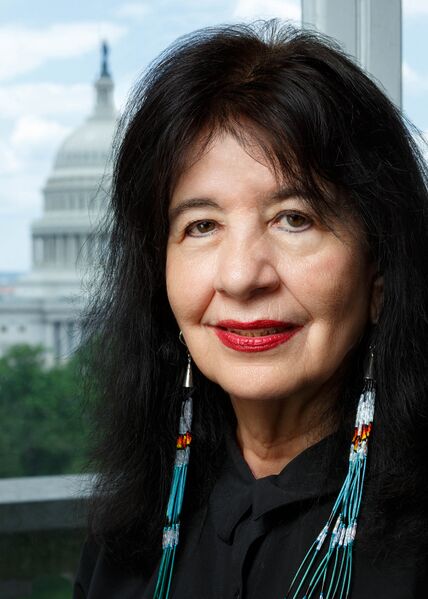ملف:Joy Harjo smiling, 2019.jpg