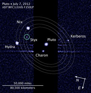Pluto moon P5 discovery with moons' orbits.jpg