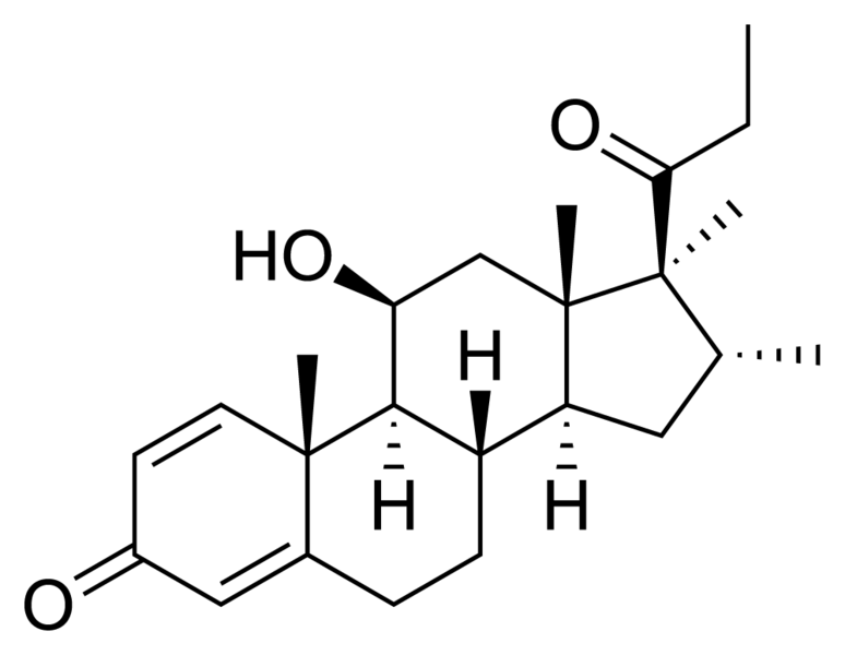 ملف:Rimexolone structure.png