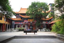 Youmin Buddhist Temple in Nanchong.