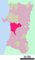 Akita in Akita Prefecture Ja.svg