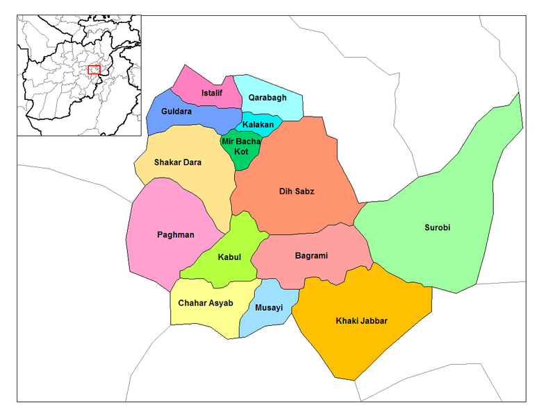 ملف:Kabul districts.png