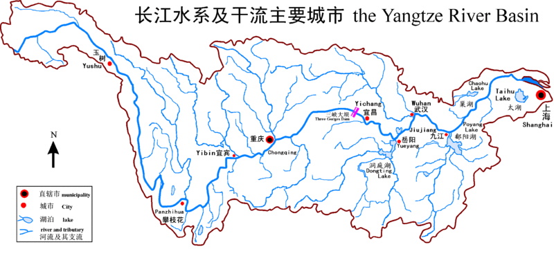 ملف:Map of the Yangtze River.gif
