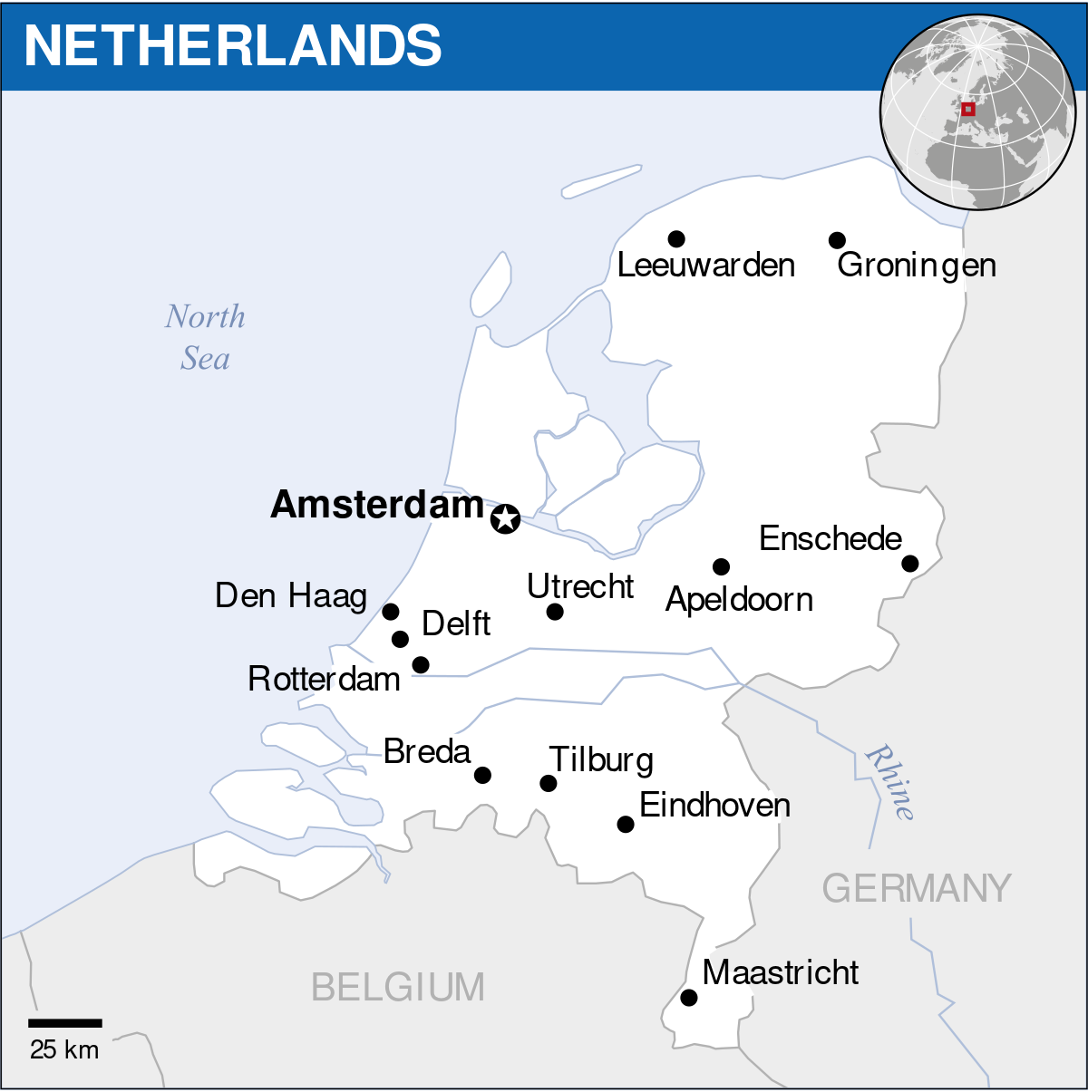 ملف:Netherlands - Location Map (2013) - NLD - UNOCHA.svg - المعرفة