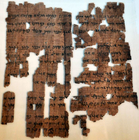 Aramaic translation of the Behistun inscription on Papyrus, 520 BCE