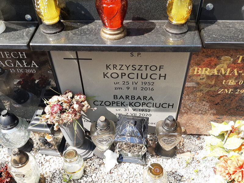 ملف:Grób prof. Barbary Czopek-Kopciuch.jpg