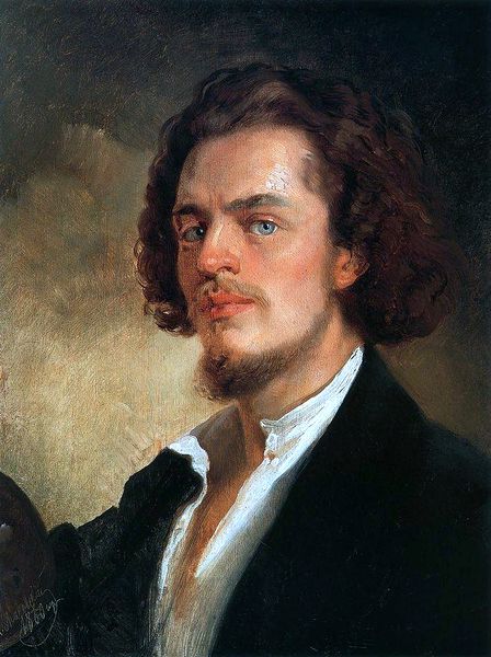 ملف:Konstantin Makovsky-Self-Portrait-1856.jpg