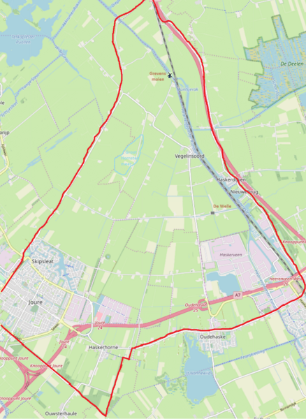 ملف:Haskerveenpolder OSM.png