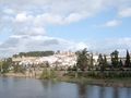 View of the city of Badajoz from the Guadiana River.