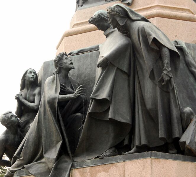 ملف:Dante and Virgilio (Trento).JPG