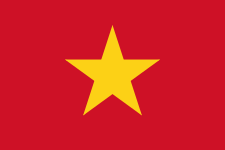 Flag of Vietnam (1955). The big gold star represents five main classes (laborers, soldiers, peasants, intellectuals and bourgeois).