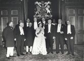 Queen Elizabeth II and Commonwealth Prime Ministers at Windsor Castle, 1960