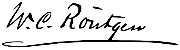 ملف:Wilhelm Röntgen signature.svg