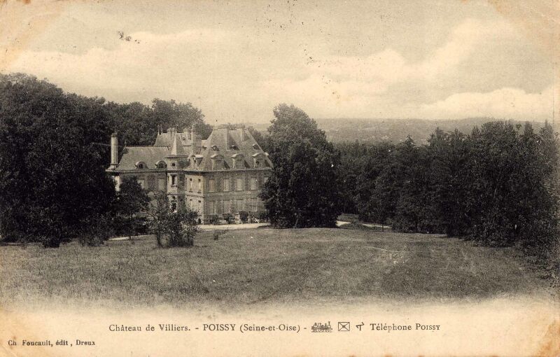 ملف:Château de Villiers (Poissy).jpg