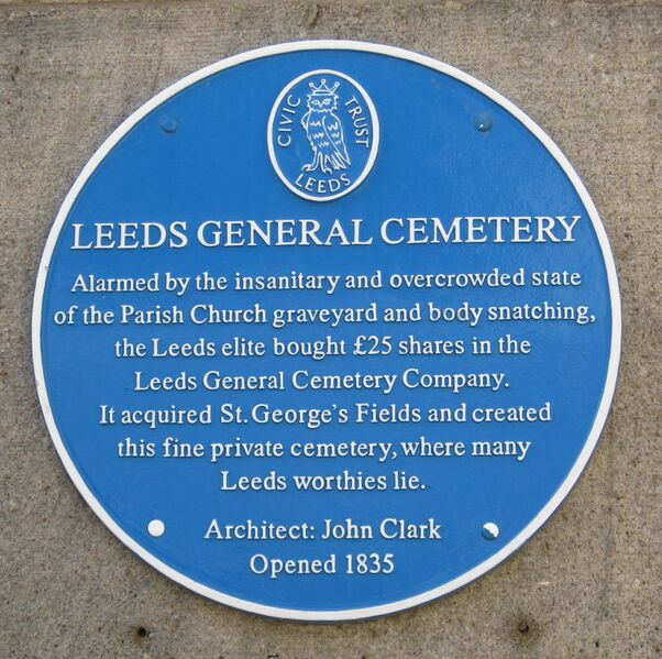 ملف:Leeds General Cemetery Plaque.jpg