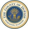 الختم الرسمي لـ DuPage County